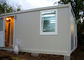 Porta de aço da casa modular provisória do recipiente da residência com facilidades sanitárias fornecedor