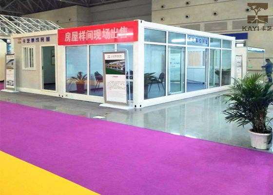 China Única casa de vidro clara do recipiente a favor do meio ambiente para a sala de reunião fábrica