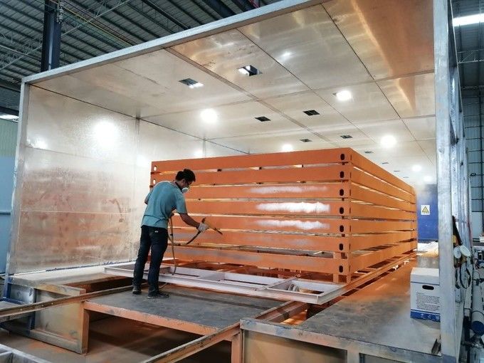 Foshan Boxspace Prefab House Technology Co., Ltd linha de produção do fabricante