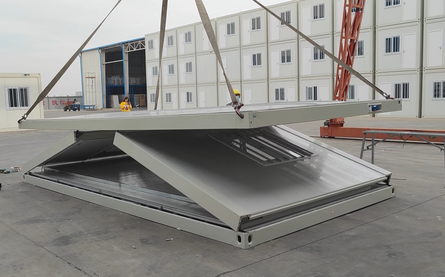 qualidade Casa pré-fabricada do recipiente fábrica