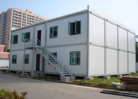 China Dobro - casa modular do recipiente da plataforma, casa viva do recipiente com escadas externos fornecedor