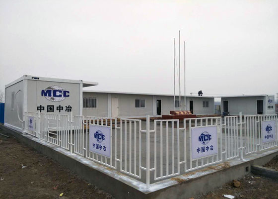 China Janela de deslizamento modular das casas do contentor do telhado liso com escritório independente fornecedor