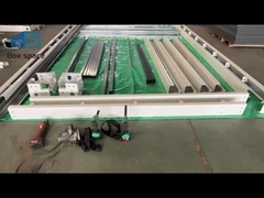 Instalação de casas de contentores desmontáveis