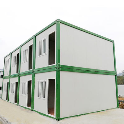 Pessoal Container Dormitório totalmente montado Móvel Container House Filipinas Painel de sanduíche Casa pré-fabricada