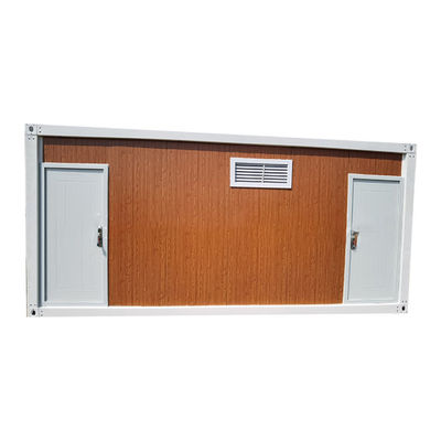 Casa de contêineres destacável integrada com painel de sandwich de isolamento