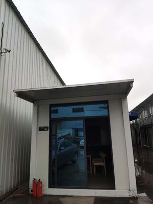 Casas em contêineres temporárias modulares pequenas pré-fabricadas móveis dobráveis