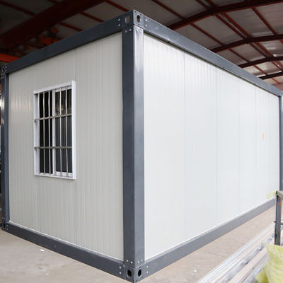 Casa de contêiner removível durável de aço flexível pré-fabricada