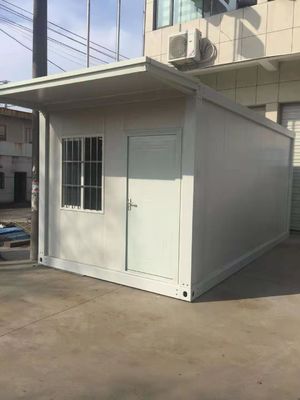Casa de luxo de 18 metros quadrados, resistente a furacões, resistente a incêndio, casas pré-fabricadas inteligentes.