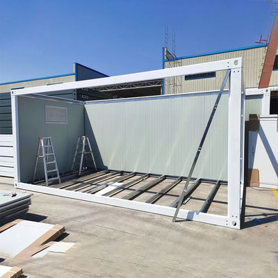 Casa de contêineres pré-fabricada de 20 pés Soldadura Cabina de cubos altos Casas de loft