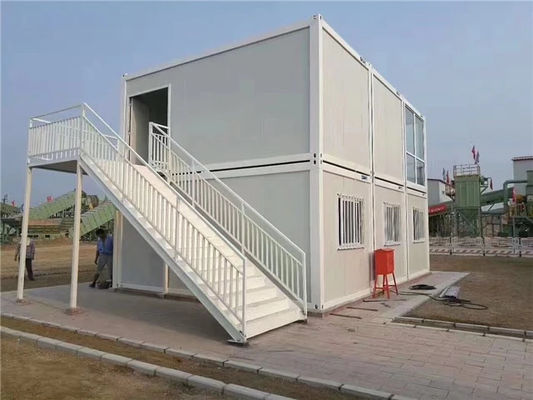 Casa de contêineres modular, escritório Modbox para o canteiro de obras e trabalhadores de mineração, 40HQ pode carregar 17 unidades
