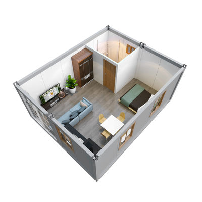 Prefabricados personalizados Container de embarque Casas Removíveis Segurança pré-construída