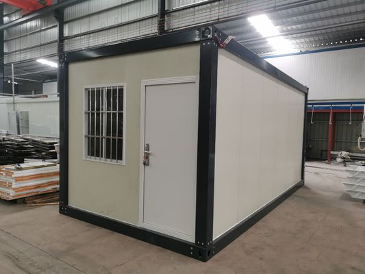 Casa de contêineres personalizada, casas modulares pré-fabricadas, casa de contêineres modulares com sistema de batida