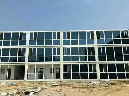 China Fornecedor Casa modular, Campo de trabalho no local de construção, Mobile Temporary Office Building Design