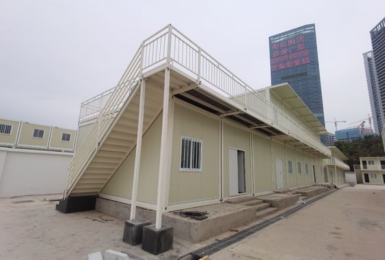 Casa de contentores pré-fabricada de aço galvanizado Cabina móvel pré-fabricada ISO9001