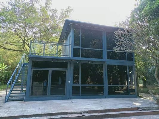Casa de contêiner portátil com cozinha e banheiro