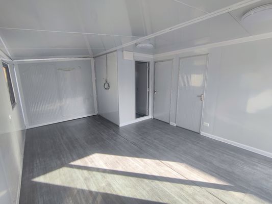 Casa de contêineres anti-sísmica expansível Prefabricada Casas portáteis de 20 pés