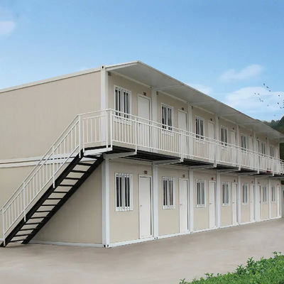 BOX SPACE Container para funcionários Escritório Área de estar Residencial Container residencial modular pré-fabricado Projeto