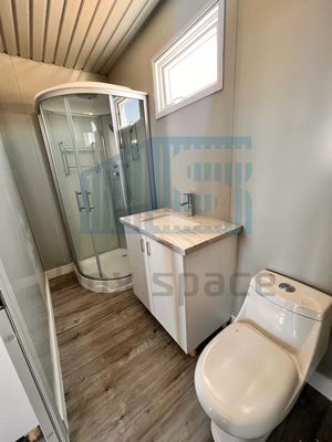 2024 Casas de contêineres modernas prontas para a vida Construção para o trabalho dormitório Casa prontamente feita personalizada
