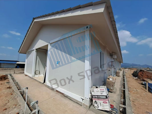 Pacote plano modular para o pessoal do local e das minas