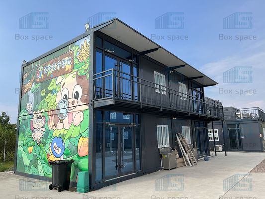 Casas móveis pré-fabricadas de contêineres modulares Pequenas casas destacáveis com CE