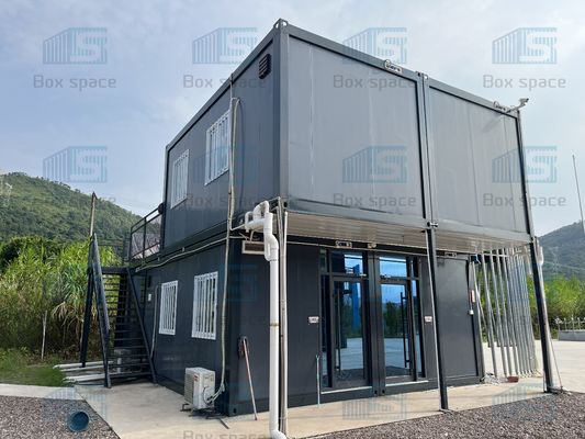 Casa de contêiner de aço removível, Casa de contêiner pré-fabricada Villas