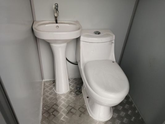 Toalha móvel de aço ecológico móvel móvel pública com chuveiro