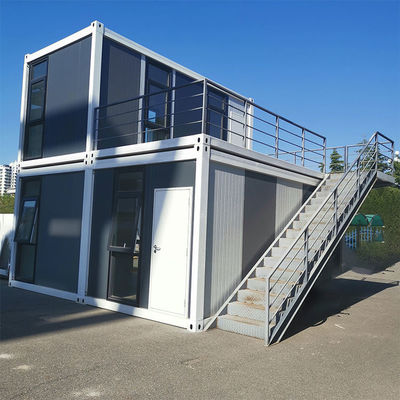BOX SPACE Design de escritório personalizável Edifício modular Casa pré-fabricada Casa de contêineres