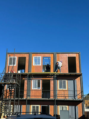 Casa de contêineres desmontável modular para mineração e construção