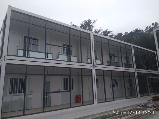 BOX SPACE Campamento Mineral Container Dormitório Luxo Prefab Tiny 20 40 FT Container Modular Casa Portátil Site Escritório