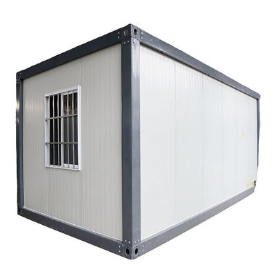 Estrutura de aço de estrutura de metal de um quarto Modular derrubar móvel casas pequenas pré-fabricadas casa contêiner para venda