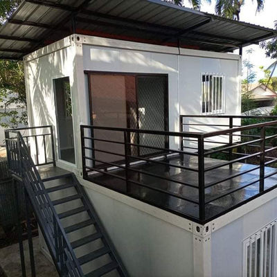 Casas pré-fabricadas desmontáveis de luxo Casas pré-fabricadas personalizadas prontas para ser enviadas com móveis e equipamentos
