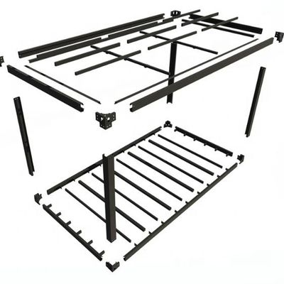 Casa de contêineres destacável Boxspace Design inovador de derrubada permite carregar mais unidades por contêiner reduzindo os custos de envio