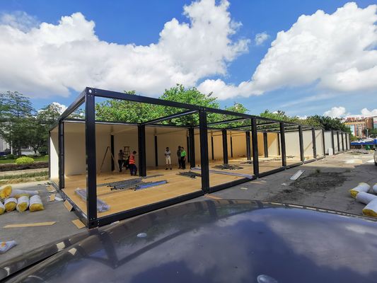 Boxspace Kit de construção de pequenas casas Escritório pré-fabricado para o local Escritório móvel do local Container dormitório de trabalhadores