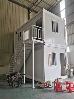 Container de embalagem plana Casa de acampamento pré-fabricada abrigo temporário para pessoas sem-teto em terremotos e guerras