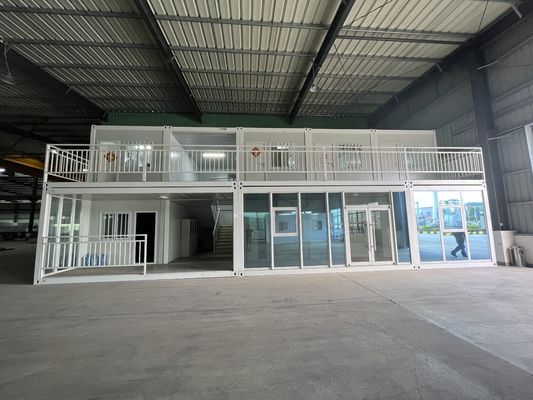 Casas de contêineres de carga Casa portátil Casa de contêineres dobrável Casa de luxo 3 quartos 40 Ft Casas de contêineres para venda