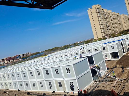 Casa de contêineres de luxo de alta qualidade Modular Casa Prefabricada Casa Cubica Container Casa Prefabricada Com 4 Quartos E Balcão