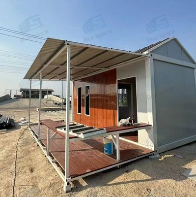 Casas de férias modulares de luxo em contêineres de transporte prontos para se mudar em pré-fabricação Casa pequena com cozinha e banheiro