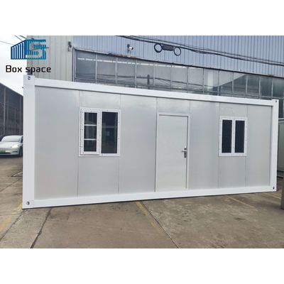 Nova chegada Casa de contêineres de embalagem semi plana Casa pré-fabricada de aço galvanizado Container Frame Casas pré-fabricadas na China