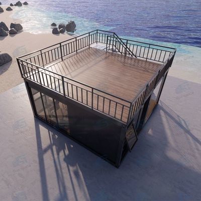 Indústria China Varejo Aéreo Bnb Casas de Contêineres Modernas Casas Prefabricadas Venda Itália Casa de Contêineres 2 Histórias Casas Pequenas