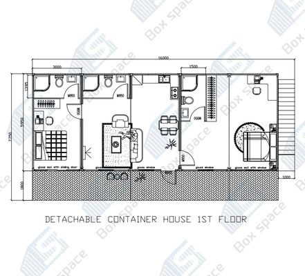 Casas pré-fabricadas clássicas Painéis solares Casa pequena com pátio Casas mansion luxuosas pré-fabricadas para motel ou uso próprio