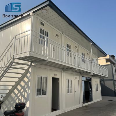 Boxspace Casas de contêineres pré-fabricadas de 20 pés Casas de contêineres modulares Preços Casas de contêineres ecológicas